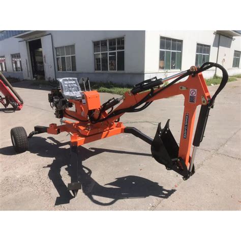 mini tow behind excavator for sale|liberty 360 degree rotation towable mini excavator.